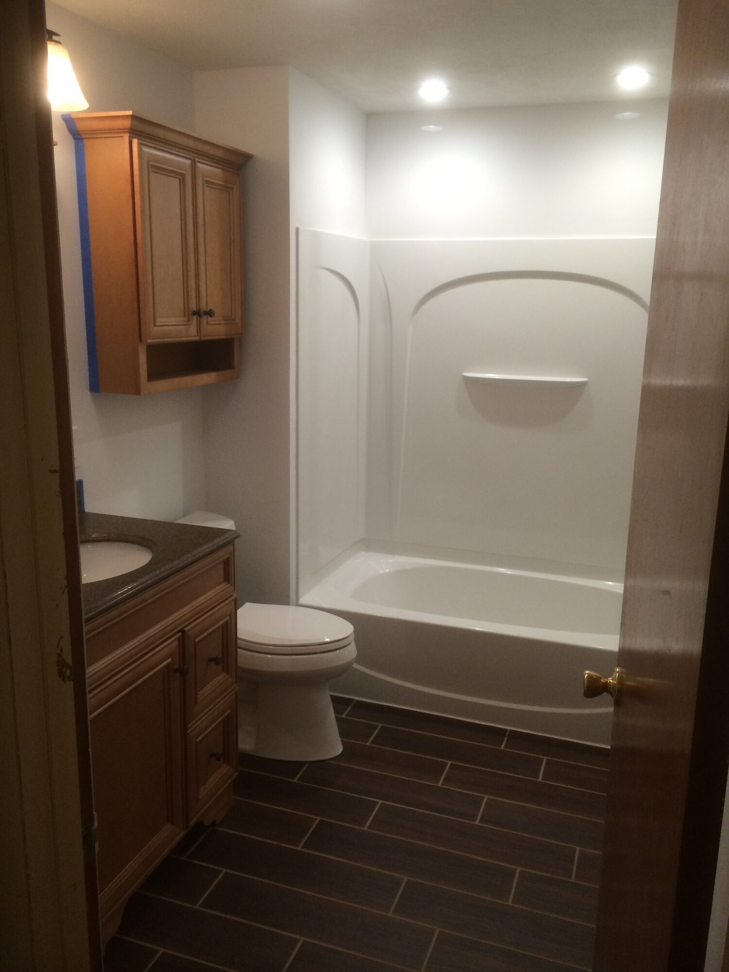 Bathroom transformation before