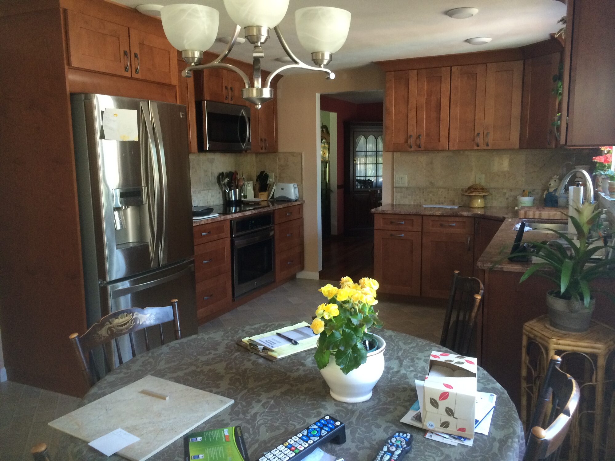 Completed kitchen remodel